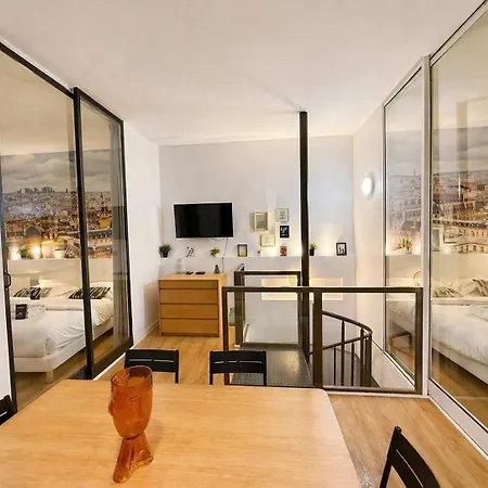 Duplex Design Montparnasse - Baby-foot - 6p Appartement *