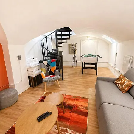 Duplex Design Montparnasse - Baby-foot - 6p Paris