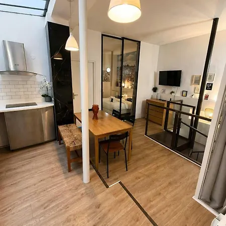 Duplex Design Montparnasse - Baby-foot - 6p Paris